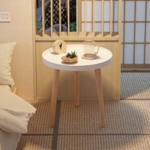 Nordic Modern Bedside Table Double Design Coffee Table Heightened Sidewall Bedroom Furniture Triangular Structure Side Table