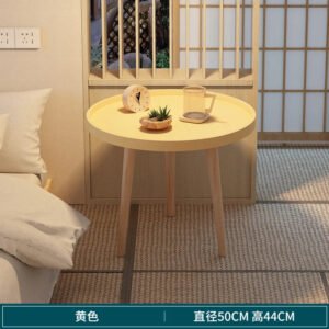 Nordic Modern Bedside Table Double Design Coffee Table Heightened Sidewall Bedroom Furniture Triangular Structure Side Table