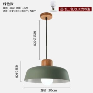 Nordic style chandelier restaurant kitchen bar study bedroom minimalist modern creative personalized chandelier