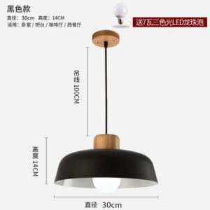 Nordic style chandelier restaurant kitchen bar study bedroom minimalist modern creative personalized chandelier