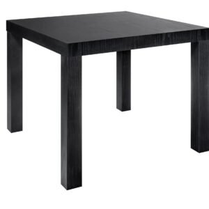 End Table, Black Oak/Canyon Walnut/White