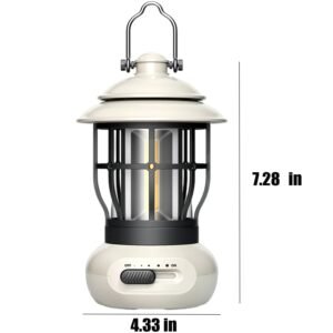 Portable Waterproof Camping Lantern,LED Flashlight, Lighting Fixtures for Indoor,Outdoors,Emergency Light