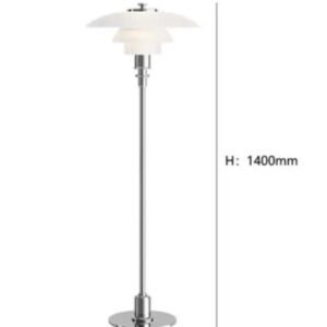 Post Modern Bedside Floor Lamp Designer Glass Floor Lamp For Living Room Bedroom Study Decor Minimalist LED Standing Light