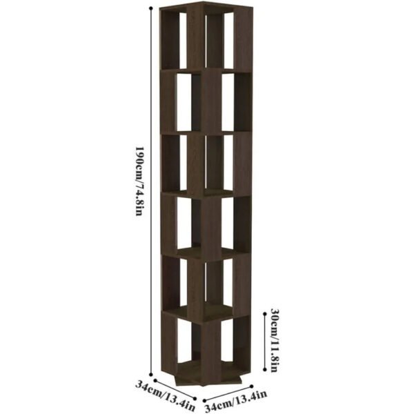 Rotating-Bookshelf-6-Tier-Rotating-Bookshelf-Floor-Rack-Simple-Bookcase-Student-Multi-Function-Creative-Bookshelf_02d3bf6f-efed-42e7-b9b8-6b835d98805e.jpg Rotating Bookshelf, 6 Tier Rotating Bookshelf, Floor Rack Simple Bookcase Student Multi-Function Creative Bookshelf