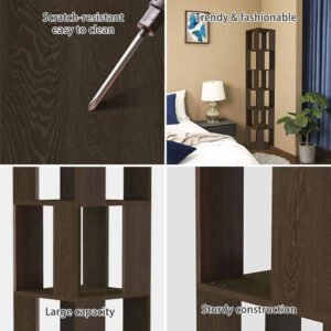 Rotating-Bookshelf-6-Tier-Rotating-Bookshelf-Floor-Rack-Simple-Bookcase-Student-Multi-Function-Creative-Bookshelf_ea5d16cb-872e-423e-b07b-7f3729b4ccea.jpg Rotating Bookshelf, 6 Tier Rotating Bookshelf, Floor Rack Simple Bookcase Student Multi-Function Creative Bookshelf