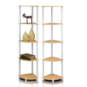 S277456aacf9b43b380fcc029d5fdcd27P.jpg 5 Tier Corner Display Rack Multipurpose Shelving Unit 2 Pack