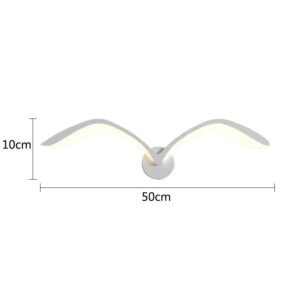Seagull wall lamp Nordic Children's LED wall lamps Modern living room sofa background wall sconce creative bedroom bedside lamps
