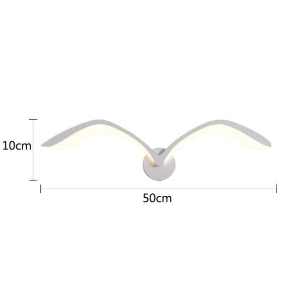 Seagull wall lamp Nordic Children's LED wall lamps Modern living room sofa background wall sconce creative bedroom bedside lamps