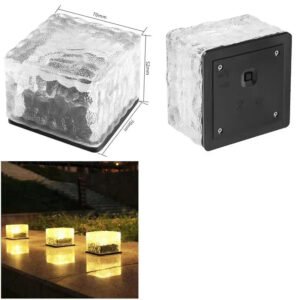 Solar-Led-Ice-Cube-Brick-Lights-Outdoor-1-LED-Waterproof-Stair-Step-Paver-Lamp-Yard-Patio_0d51c9e6-5865-4712-8946-04cfa9d3d24f.jpg Solar Led Ice Cube Brick Lights Outdoor 1 LED Waterproof Stair Step Paver Lamp Yard Patio Lawn Garden Decoration Light