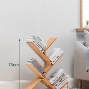 Tree-Bookshelf-8-Tier-Space-Saving-Corner-Bookcase-Holds-Books-CDs-Games-for-Bedroom-Living-Room_97caf83c-8260-4ed9-ae78-e9dbf38fd541.jpg Tree Bookshelf, 8-Tier Space-Saving Corner Bookcase, Holds Books, CDs, Games, for Bedroom, Living Room, Rustic Brown