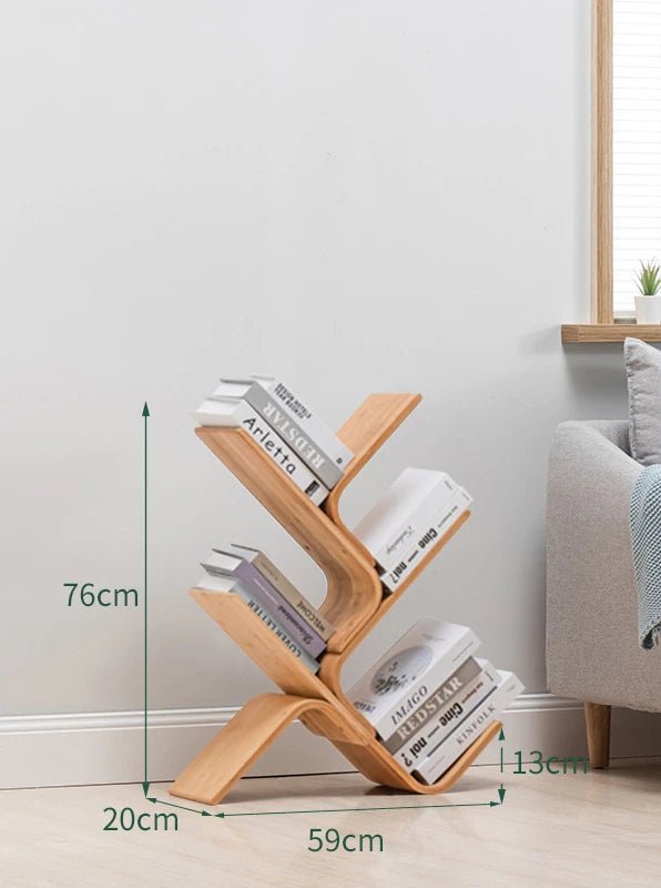 Tree-Bookshelf-8-Tier-Space-Saving-Corner-Bookcase-Holds-Books-CDs-Games-for-Bedroom-Living-Room_97caf83c-8260-4ed9-ae78-e9dbf38fd541.jpg Tree Bookshelf, 8-Tier Space-Saving Corner Bookcase, Holds Books, CDs, Games, for Bedroom, Living Room, Rustic Brown