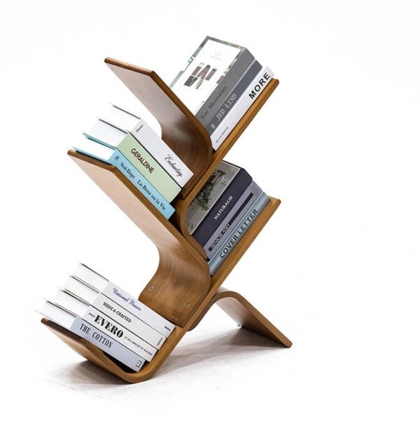 Tree-Bookshelf-8-Tier-Space-Saving-Corner-Bookcase-Holds-Books-CDs-Games-for-Bedroom-Living-Room_a2042642-1e87-4a50-a259-9a77a31ba0db.jpg Tree Bookshelf, 8-Tier Space-Saving Corner Bookcase, Holds Books, CDs, Games, for Bedroom, Living Room, Rustic Brown