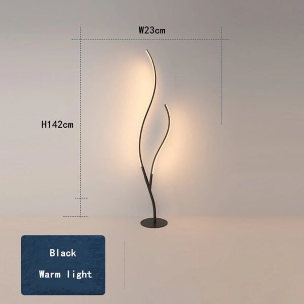 Tree Floor Lamps Minimalist Italian Designer Lamp For Light Studio Bedroom Indoor Decoration Led Creative Sofa Living Room Light