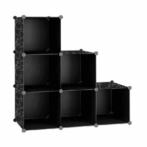 bookcase_page2-11-scale-2x.png 6/12-Cube Plastic Storage Organizer, DIY Modular Bookshelf, Simple Interlocking Shelving System, Space-Saving Closet For Books, Toys, Clothes, Multipurpose Use In Home & Office