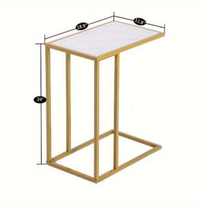 c84a1e5c-f6ca-407a-a3c4-1db5f9911a46.jpg 30x48x61cm C-Side Table Marble Simple End Table White
