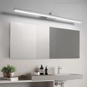 led simple modern waterproof anti-fog mirror headlight dresser bathroom mirror wall light mirrors with lights mirror wall lamps