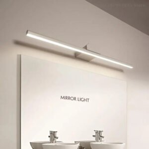 led simple modern waterproof anti-fog mirror headlight dresser bathroom mirror wall light mirrors with lights mirror wall lamps