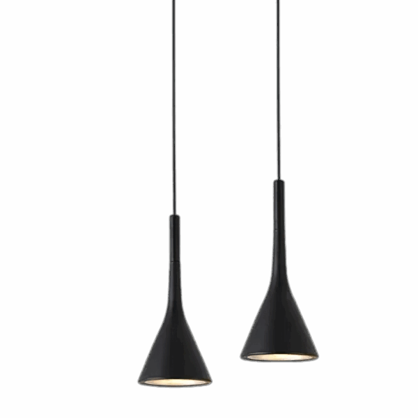 Modern Led Pendant Lights Black White E27 for Kitchen Fixtures Bedroom Table Dining Room Hanging Lamp Lampshade Home Chandelier