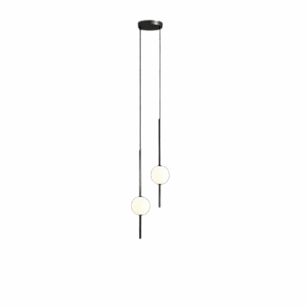 Nordic Simple Glass Ball Pendant Lights Dining Room Bedroom Decor Hanging Lamp Restaurant Bar Suspension Chandeliers Lighting