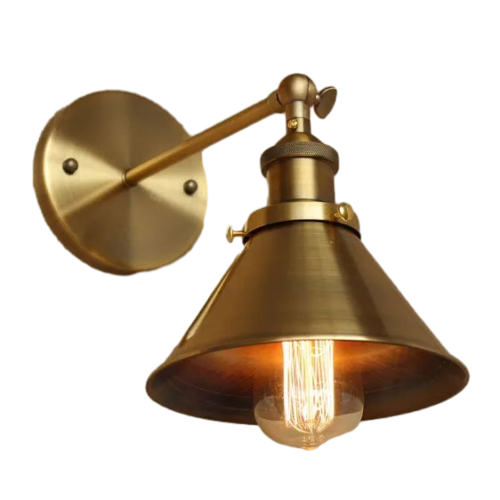 Wrount Iron Brass Vintage Wall Lamp Light For Cafe Room Edison Wall Sconce Arandela In America Loft Industrial Style